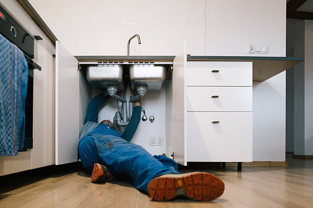 Professional Leak Detection technician working in Carr, CO
